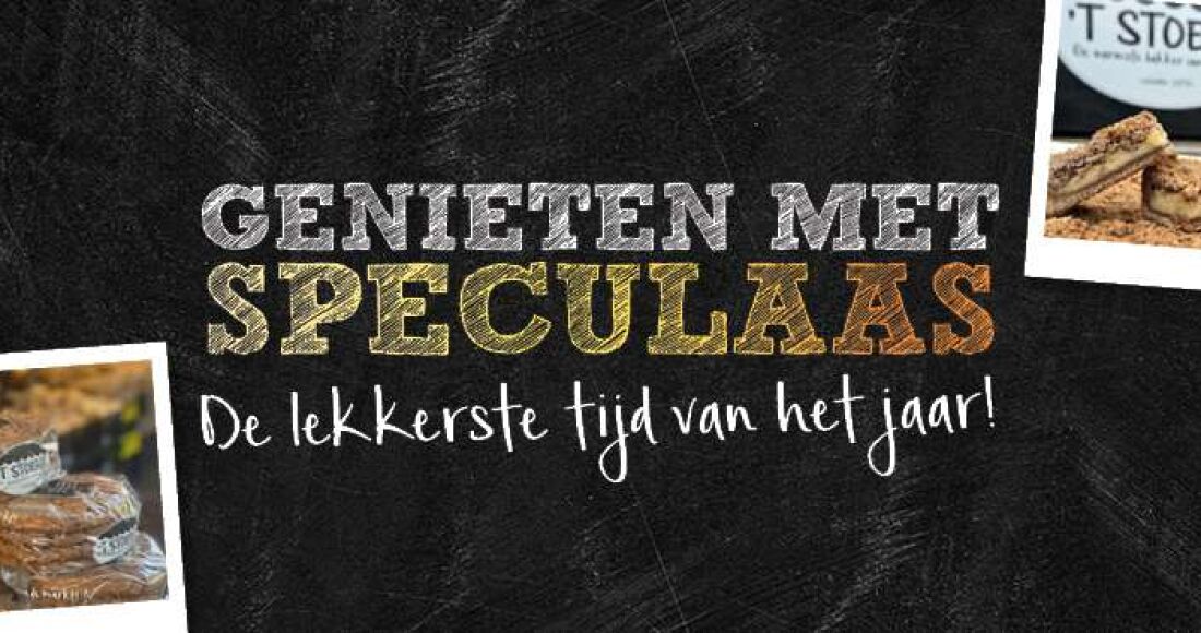 Het is weer zo ver: het Speculaasseizoen is begonnen!